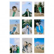 [Ép lụa] Lomo Card 45 Ảnh BTS - Winter Package  2021 (có chữ kí )